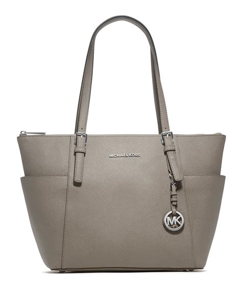 michael kors boxy gray blue hand bag|grey Michael Kors shoulder bag.